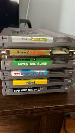 Nintendo NES games Mario,Zelda,Castlevania