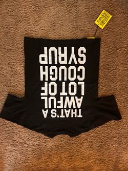 New “That’s a Lot of Cough Syrup” Graphic T-Shirt – Size [S
