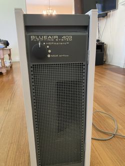 Blue Air 403 Room Air Purifier Silent Purifying System 