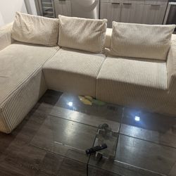 Beige Sectional