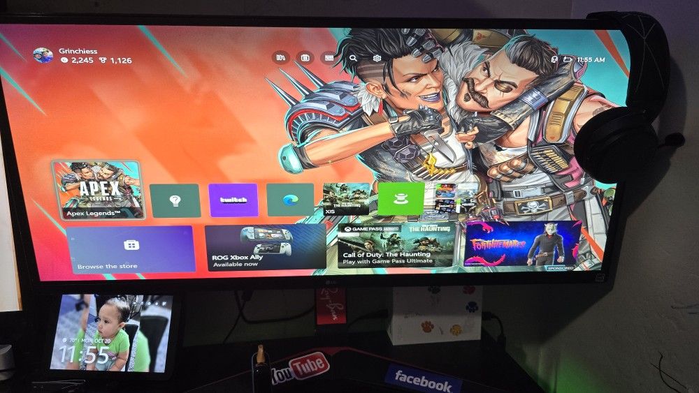 LG Ultrawide Gaming Monitor 34" 75hz