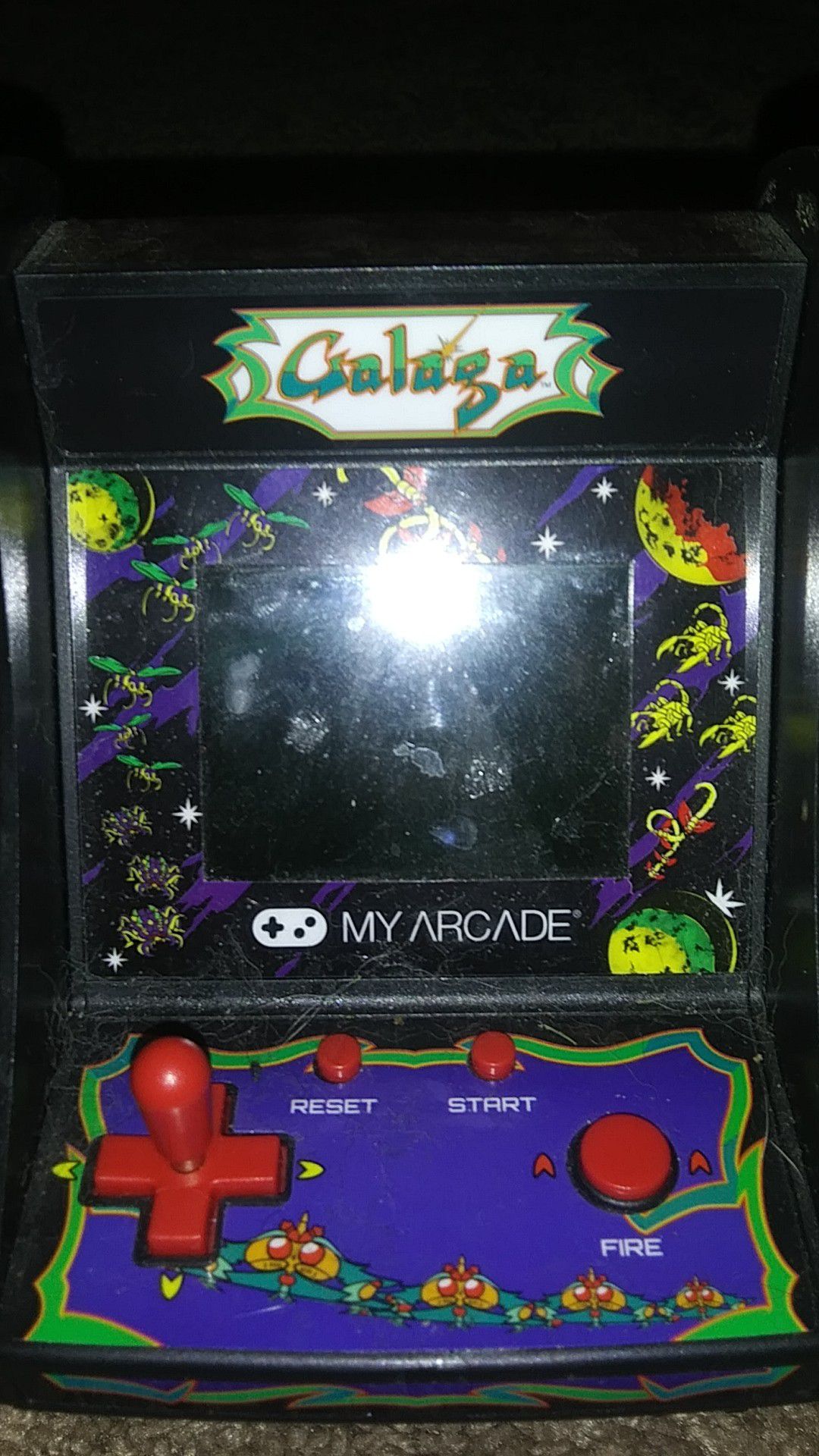 My Mini Arcade Game Is Galaga
