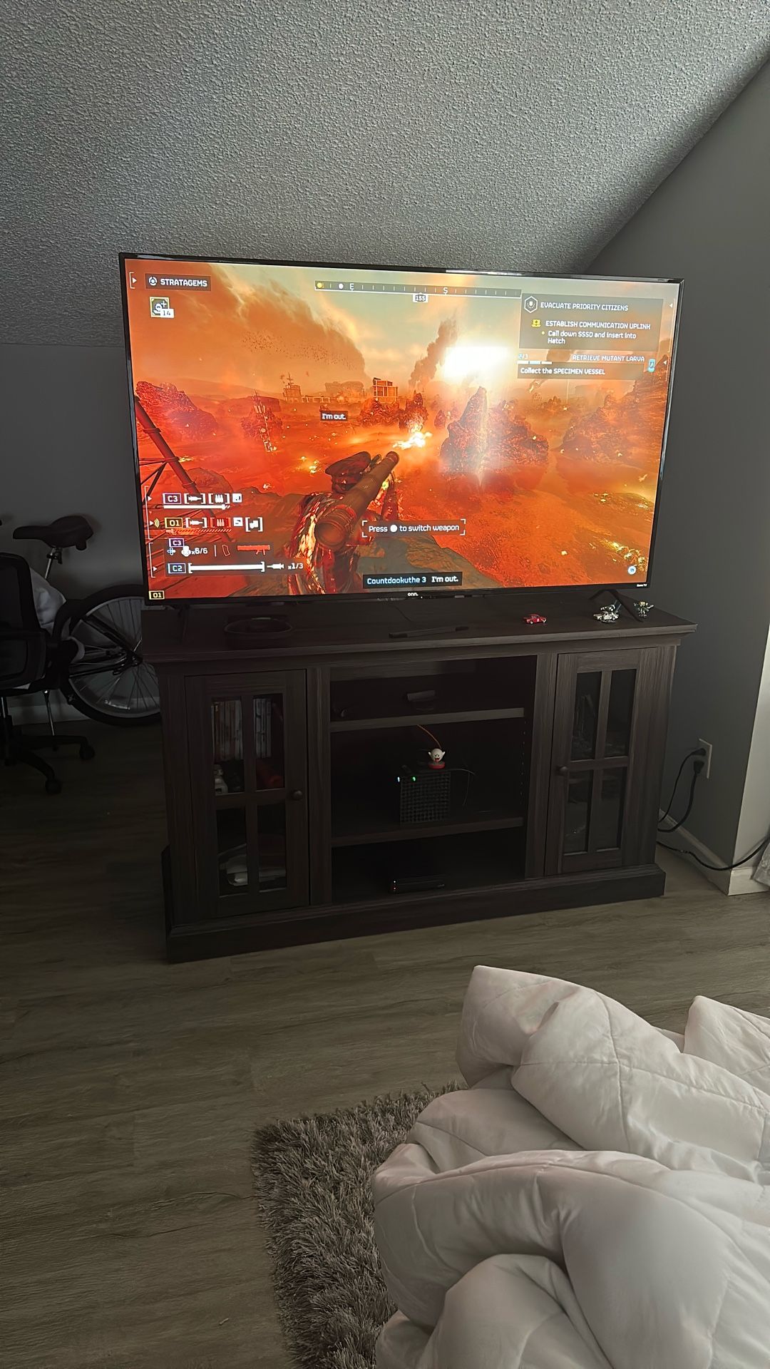 TV. Stand Good Conditions Used