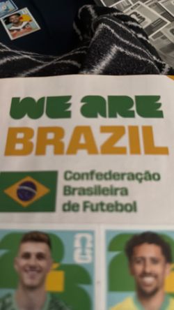 Brazil panini stickers