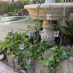Metal Wall candle holders