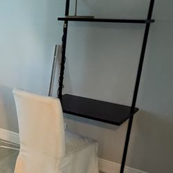 CB2 Wall Desk & Chair