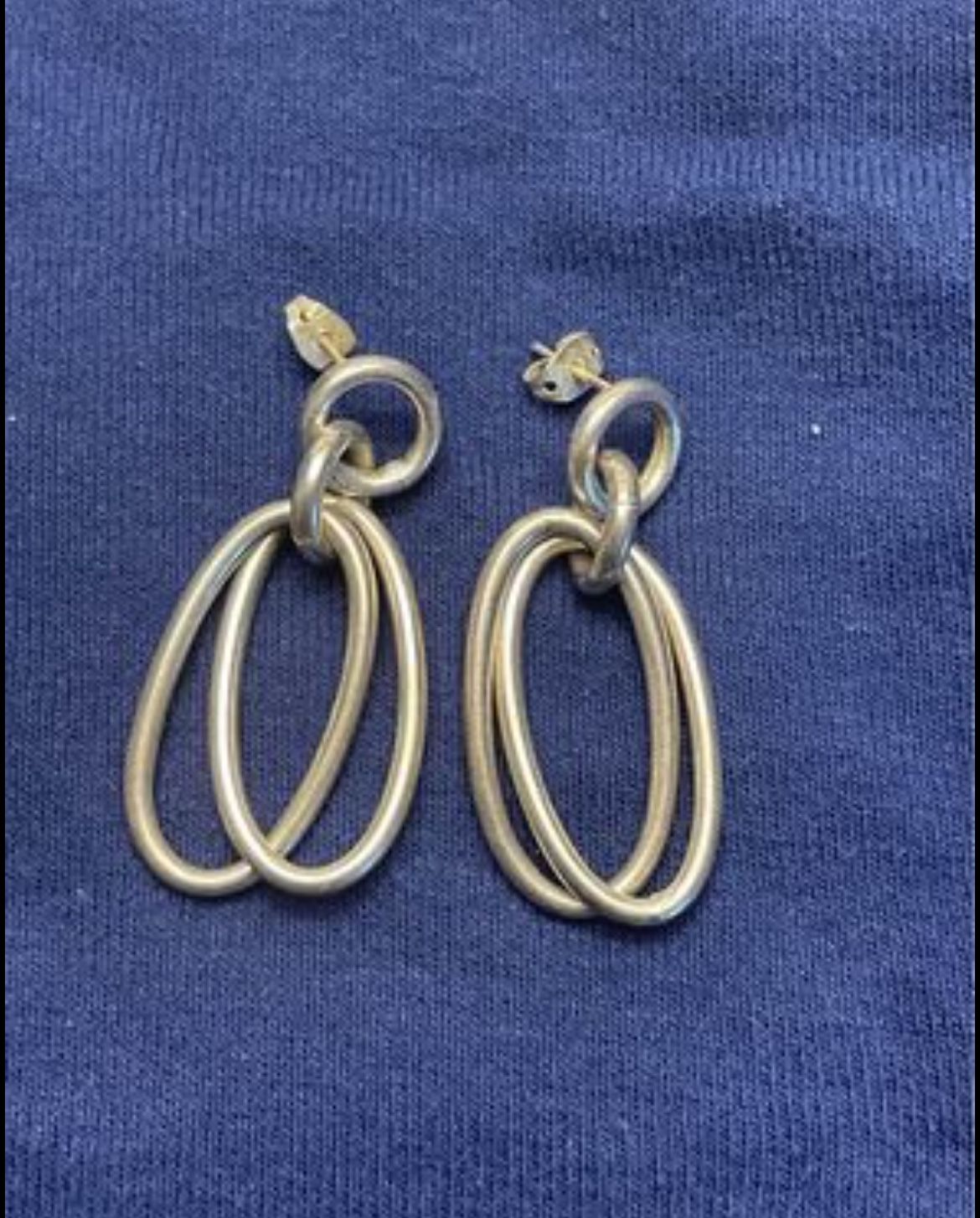 Sterling Silver .925 Earrings. 0.429 oz.
