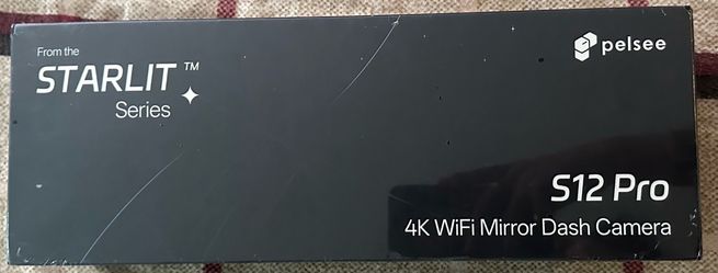 4K WIFI Mirror Dash Camera
