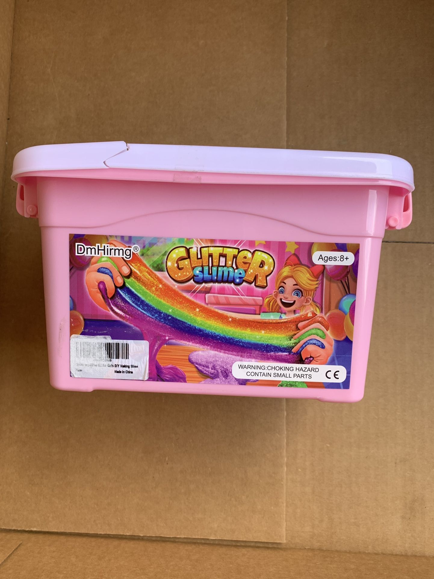 Slime Kit Making Supplies Fluffy Crystal Glitter Clay Mud For Girls & Boys DIY