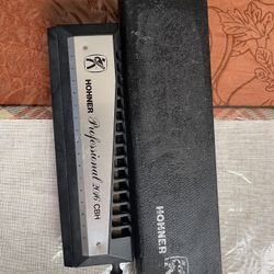 Hohner Professional 2016 CBH Chromatic Harmonica - Original Case Good Condition