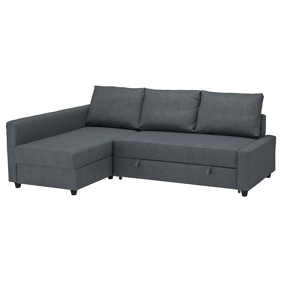 Brand New IKEA FRIHETEN Sleeper Sectional in Hyllie Dark Gray 