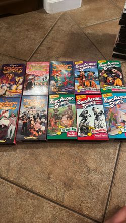 Disney vhs lot