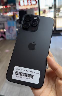 iPhone 15 pro max 256 Gb - Unlocked