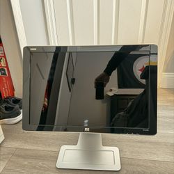 HP W2408h 24" Widescreen LCD Monitor With Stand - HDMI Port - Cable Included 