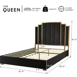 Queen Size Bed Frame/headboard