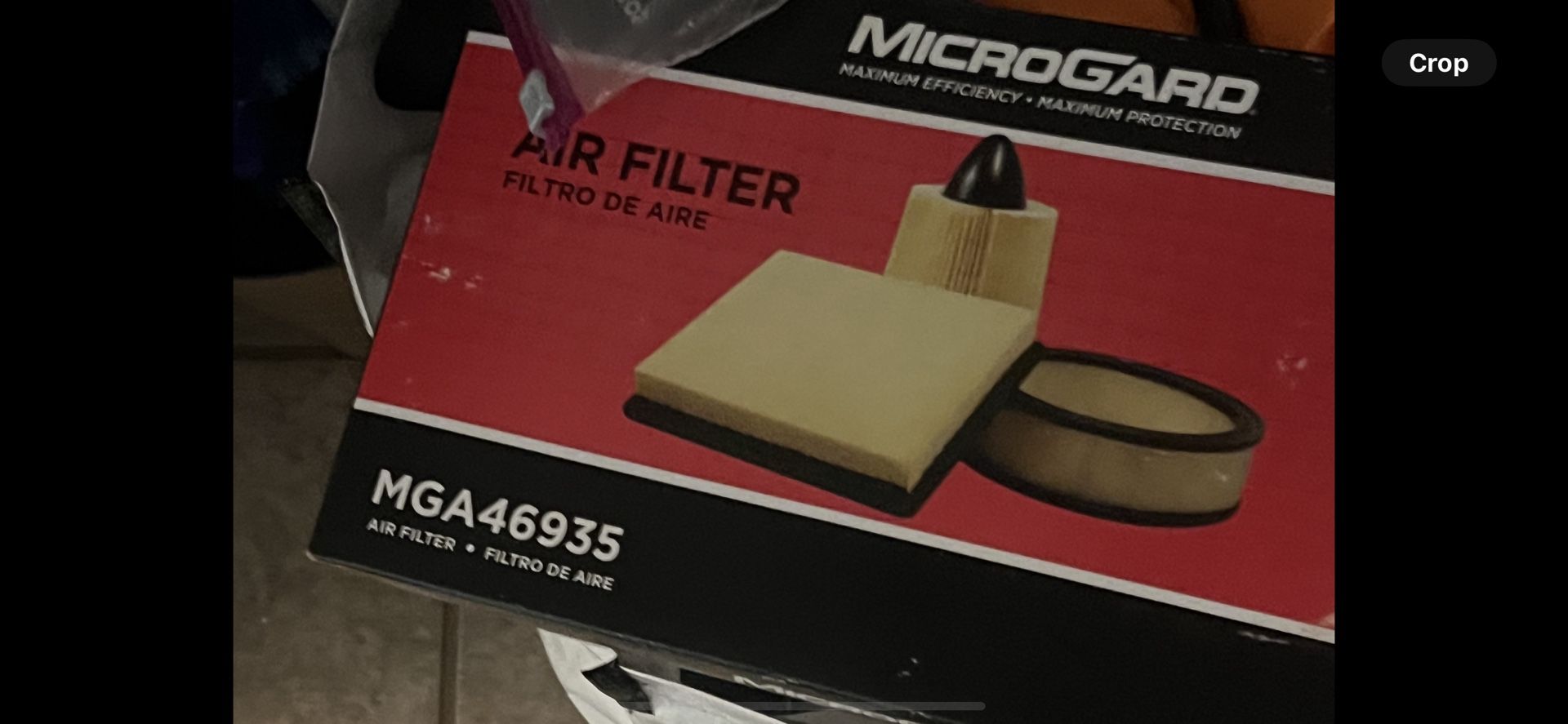 Car air filter