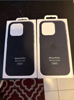 iPhone 15 Pro Silicone Cases Black
