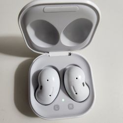 Samsung Galaxy Buds Live, Mystic White True Wireless Ear Buds headset, Active Noise Cancellation

