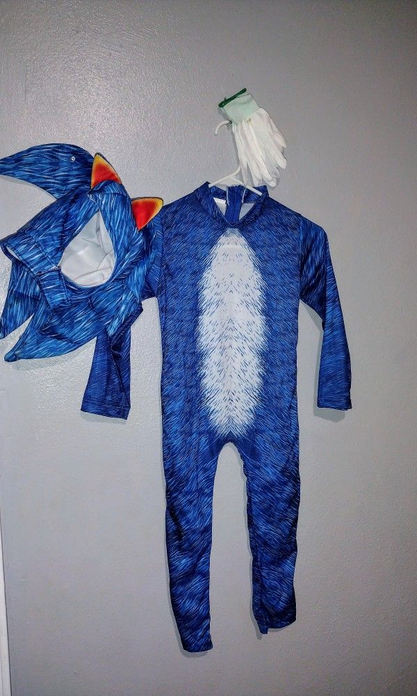 Sonic The Hedgehog Birthday Party Costume For Kids 