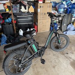 Colorway Folding Electric Bike 