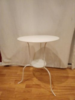 IKEA lindved white bistro table