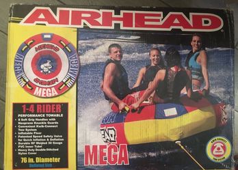 Airhead Mega 1–4 Person Towable Water Tube – $100