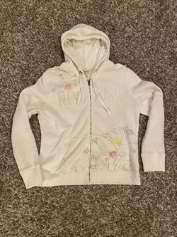 New York Zip-up Hoodie Size L