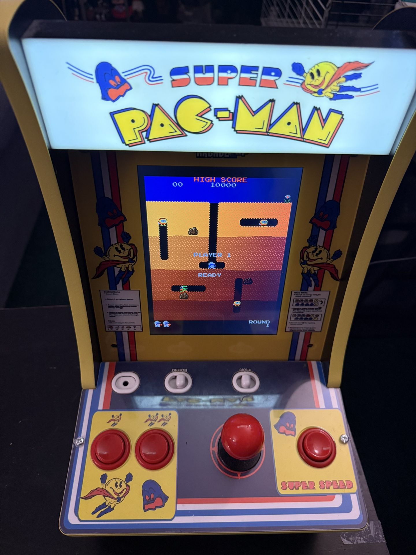 Super Pac-Man Arcade Machine