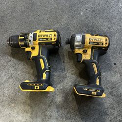 20 Volt Dewalt 2 Speed Drill and or 3 Speed Impact