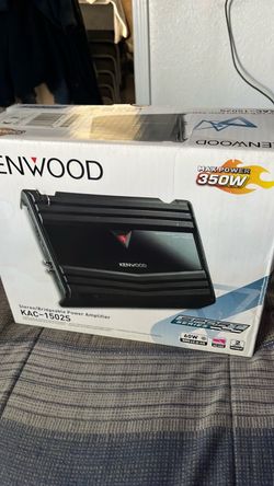KENWOOD KAC-1502S 2-CHANNEL CAR AMPLIFIER 350 WATT
