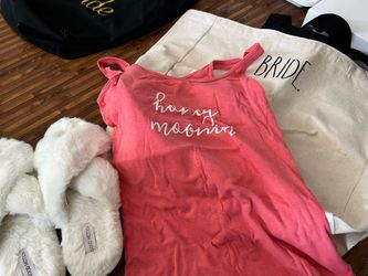 Honeymoon Tank, Slippers, Hair Pins, Beach Hat