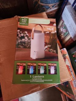 Solar Color Changing Lantern