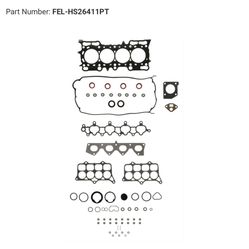 H22 Complete Head gasket Set 
