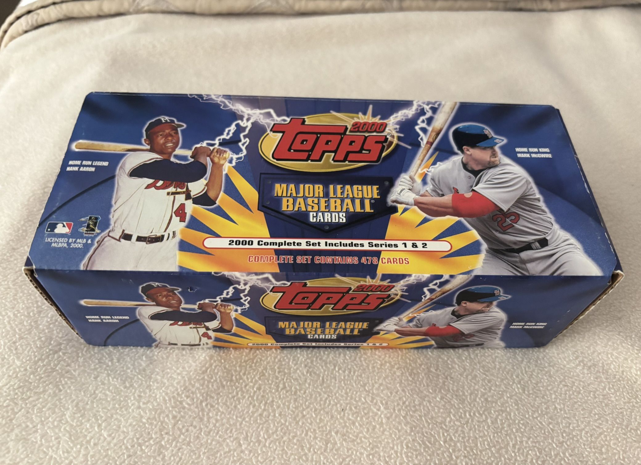 2000 Topps baseball card Factory Set Complete