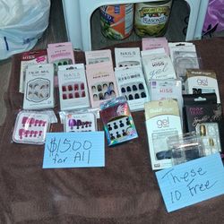 Decorated False Nails