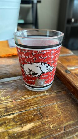 Arkansas Razorbacks Shot Glass