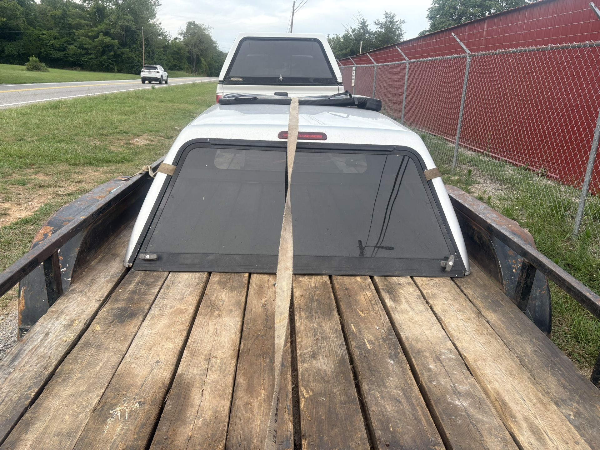 Silver Camper Top 81” Long 68” Wide