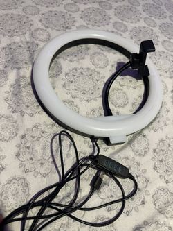 Ring Light With Phone Holder 