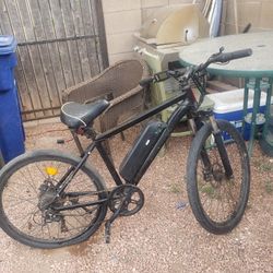 Electric Mountain Bike, Black