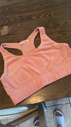 Velvet work out bra