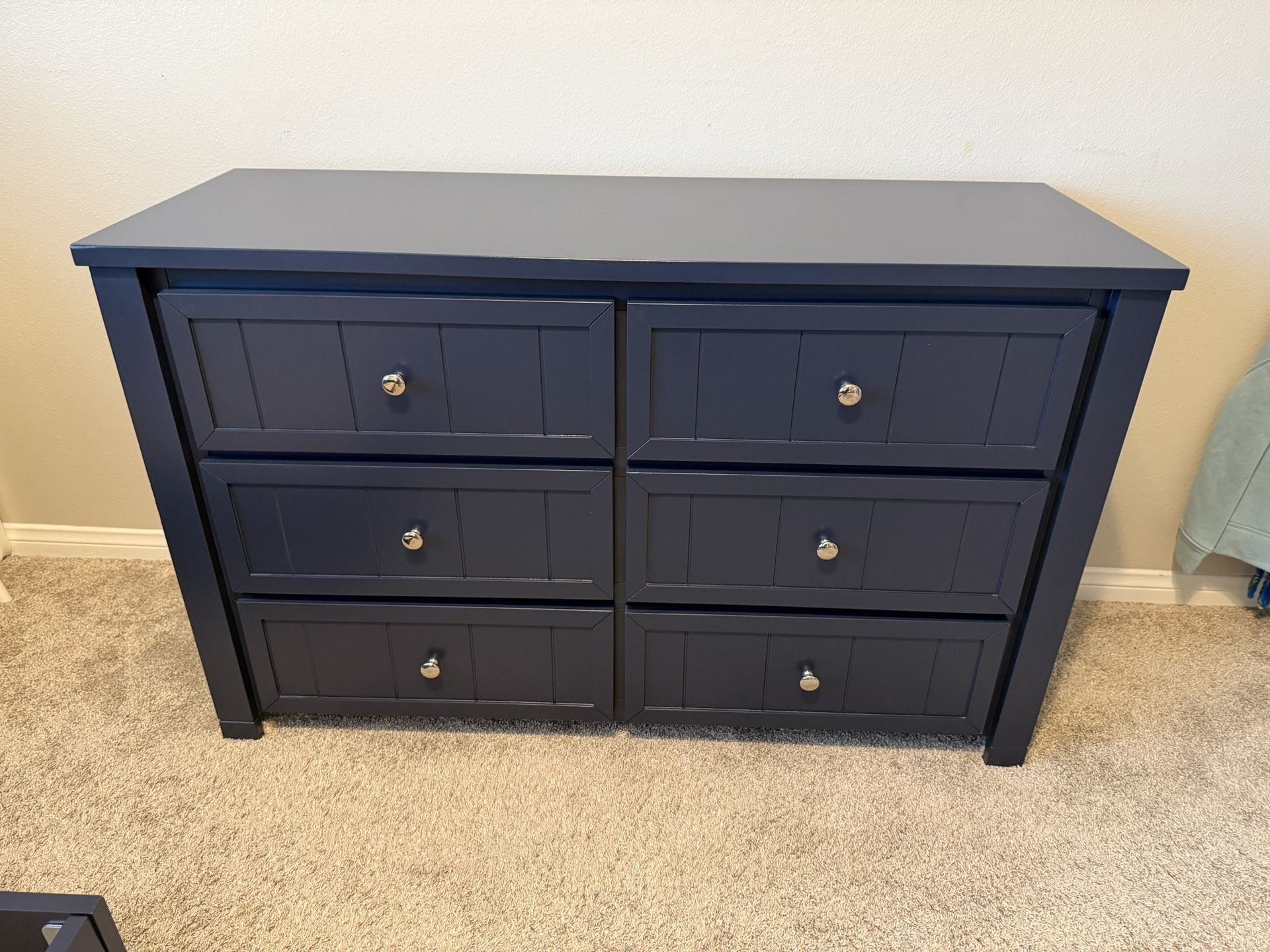 Navy Blue Bedroom Set - Great Condition!!