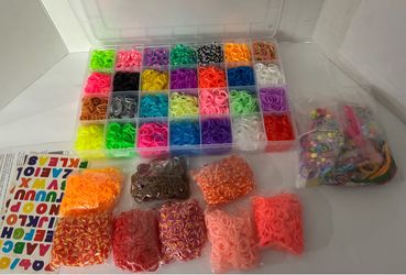 Rainbow Loom Band Kit with Storage Case