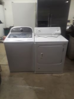 Whirlpool Cabrio washing machine and Kenmore dryer