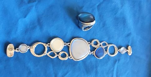 Bracelet, ring combination set
