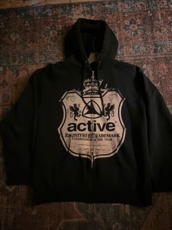 active y2k hoodie