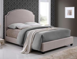 Queen Bed NEW! Mattress not included