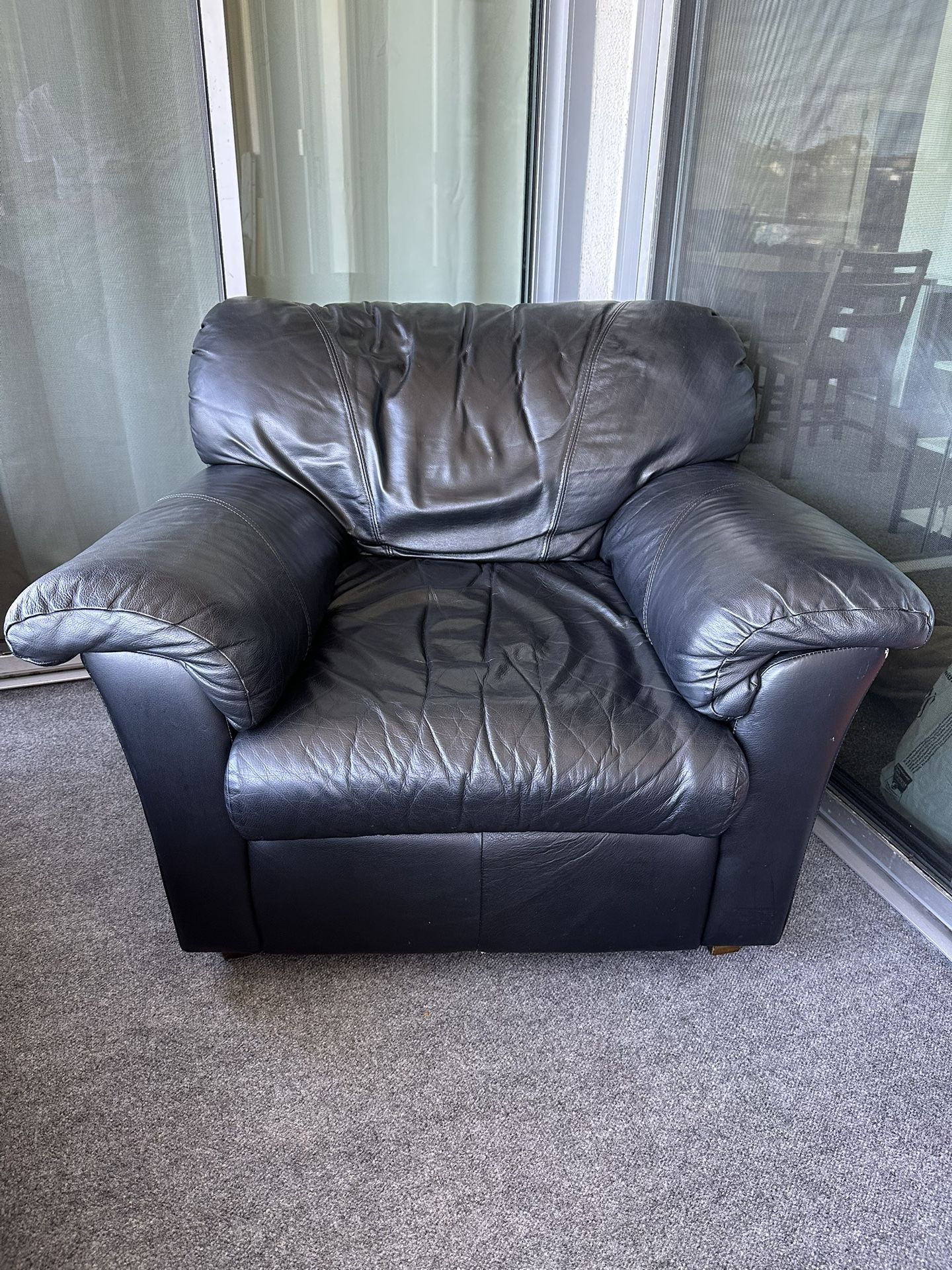 Black Executive Leather Chair