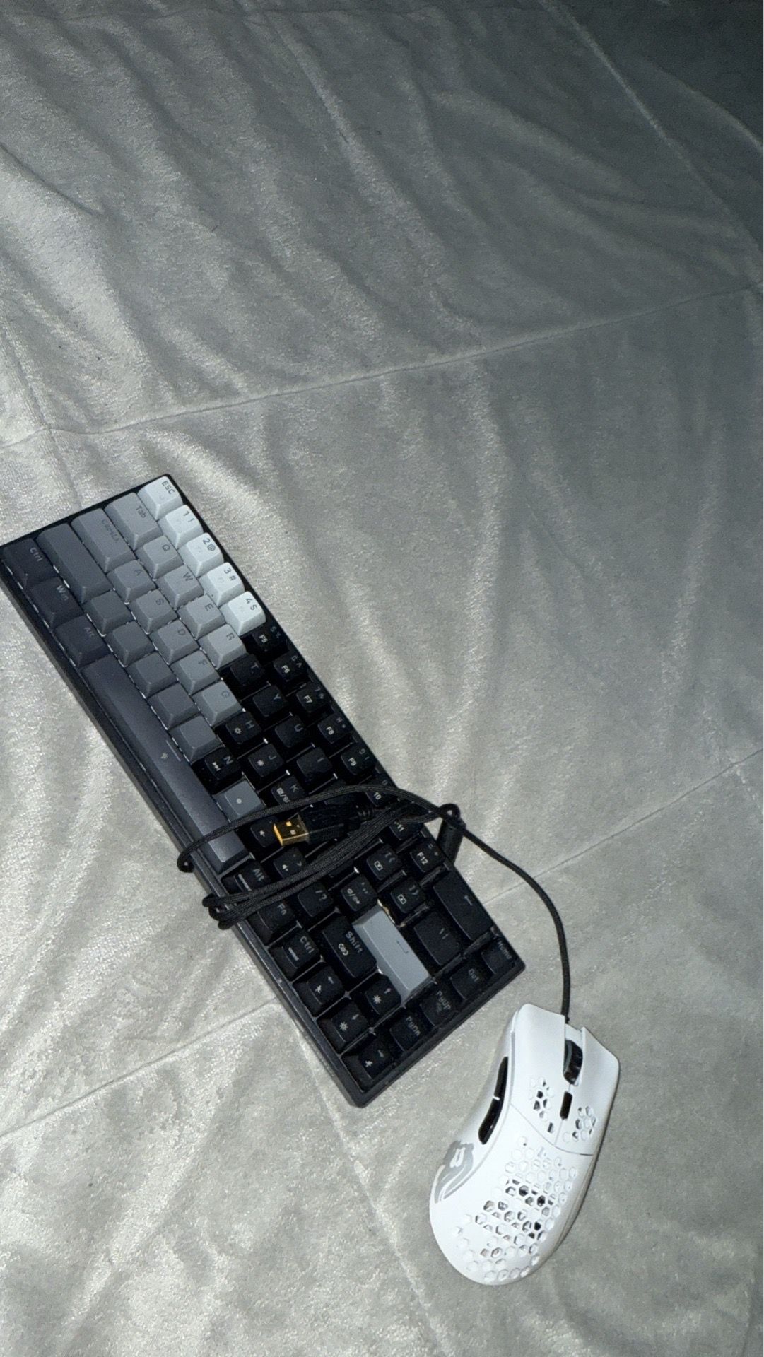 Keyboard and mouse