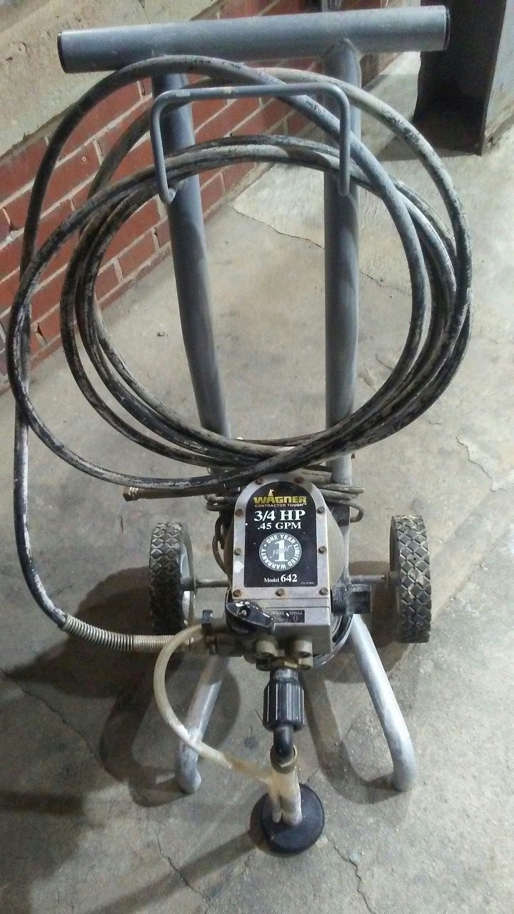 Wagner airless paint sprayer