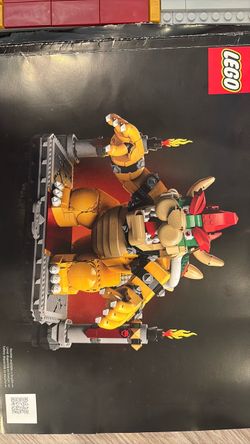 Lego the mighty bowser set